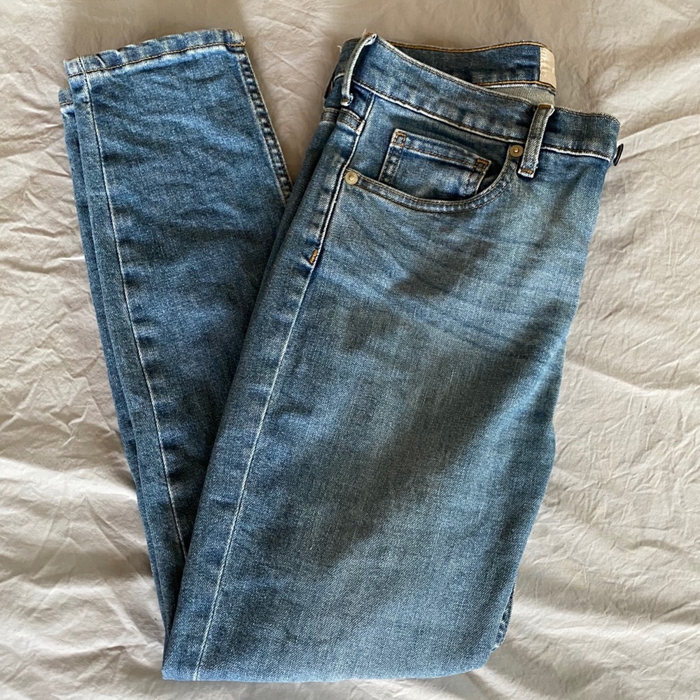 Everlane High Rise Skinny Jeans Sz 26 ankle
